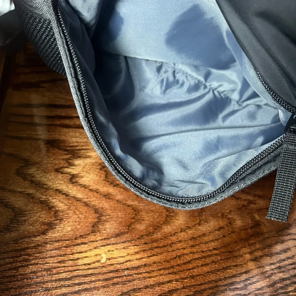 Adidas Backpack All Black Laptop Sleeve School Sport College Pockets Clean 90288 - Picture 5 of 7